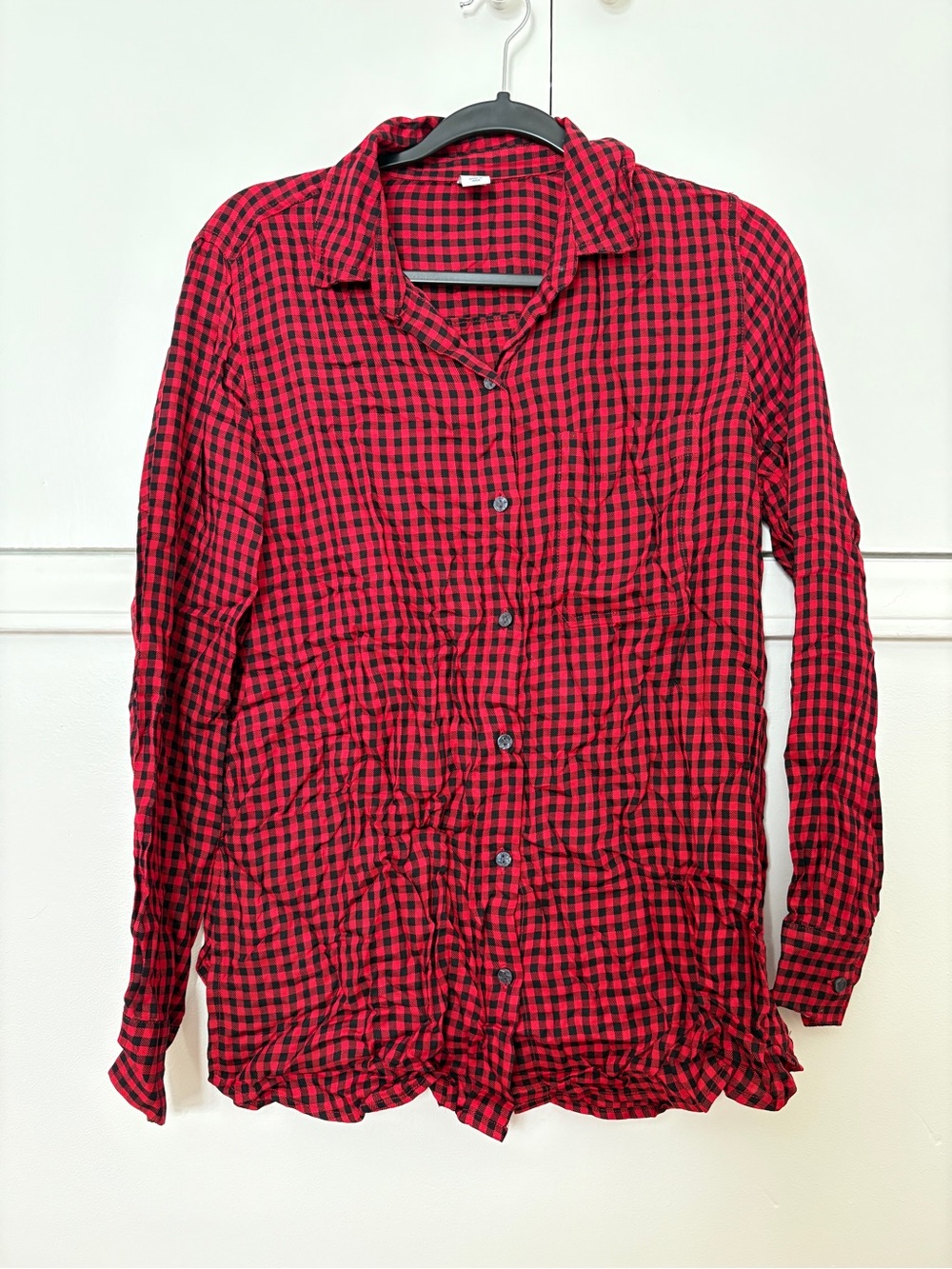 Old Navy Buffalo Check Button-Up Shirt